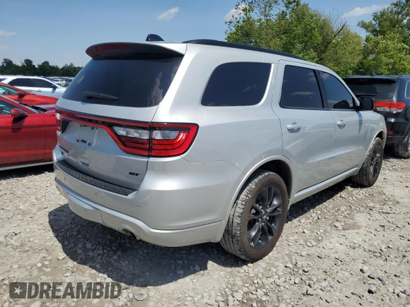 2023 Dodge Durango GT with VIN 1C4RDJDG1PC632152, listed as a Copart auction lot 58002995 with 31,118 mi miles and Salvage title. Bid and sale history available at DreamBid. Image 3.