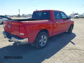 2016 Ram 1500 Big Horn with VIN 1C6RR6LT0GS159192, listed as a IAAI auction lot 41819883 with 128,900 mi miles. Bid and sale history available at carsss.com. Image 4.
