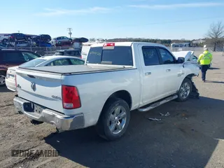 2018 Ram 1500 Big Horn with VIN 3C6RR7LT1JG197406, listed as a IAAI auction lot 41700754 with 79,629 mi miles. Bid and sale history available at carsss.com. Image 4.
