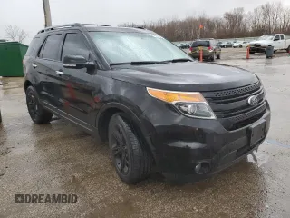 2015 Ford Explorer Limited with VIN 1FM5K8F88FGA70076, listed as a Copart auction lot 49781695 with 158,196 mi miles and Salvage Title. Bid and sale history available at DreamBid. Image 4.