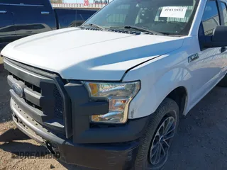 2017 Ford F-150 XL with VIN 1FTEX1C87HKD53036, listed as a IAAI auction lot 41815952 with 153,813 mi miles. Bid and sale history available at carsss.com. Image 19.