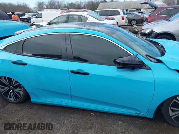 2017 Honda Civic Sedan EX-L with VIN 19XFC1F70HE202268, listed as a IAAI auction lot 41232570 with 81,893 mi miles. Bid and sale history available at carsss.com. Image 14.