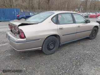 2003 Chevrolet Impala with VIN 2G1WF52E739445725, listed as a IAAI auction lot 41714913 with 116,119 mi miles. Bid and sale history available at carsss.com. Image 4.