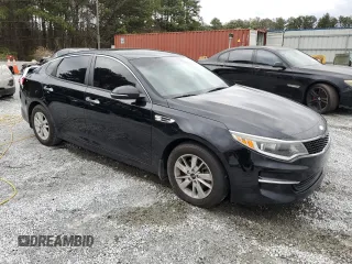 2018 Kia Optima LX with VIN 5XXGT4L39JG179934, listed as a Copart auction lot 47124485 with 135,623 mi miles and Salvage Title. Bid and sale history available at carsss.com. Image 4.