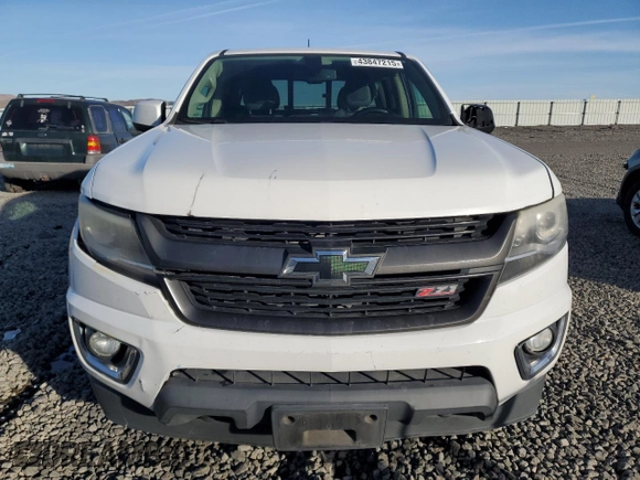 2016 Chevrolet Colorado 4WD Z71 z VIN 1GCGTDE36G1123998, wystawiony jako Copart lot #43847215 z przebiegiem 163 847 mil mil oraz Szkoda całkowita • Salvage title. Historia ofert i sprzedaży dostępna na DreamBid. Obrazek 5.