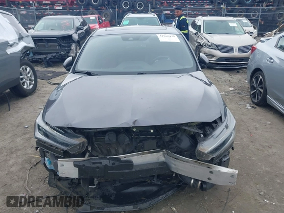 2019 Acura ILX w/Premium/A-Spec Pkg with VIN 19UDE2F8XKA003563, listed as a IAAI auction lot 41565914 with 49,960 mi miles. Bid and sale history available at carsss.com. Image 12.