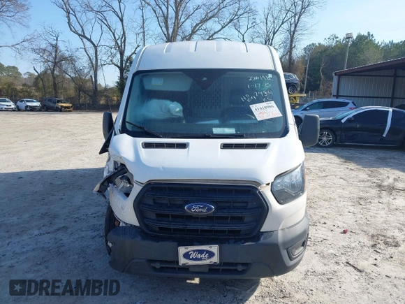 2020 Ford Transit Cargo with VIN 1FTBR1C81LKB67434, listed as a IAAI auction lot 41418986 with 133,456 mi miles. Bid and sale history available at carsss.com. Image 11.