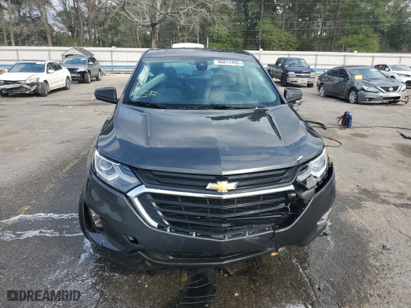 2020 Chevrolet Equinox LS with VIN 2GNAXHEV0L6271727, listed as a Copart auction lot 46811495 with 158,150 mi miles and Salvage Title. Bid and sale history available at carsss.com. Image 5.