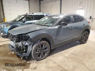 2022 Mazda CX-30 S Carbon Edition with VIN 3MVDMBCL1NM434633, listed as a Copart auction lot 64303245 with 21,654 mi miles and Clean title. Bid and sale history available at DreamBid. Image 1.