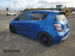 2017 Chevrolet Sonic LT with VIN 1G1JD6SB5H4129410, listed as a Copart auction lot 42488925 with 97,579 mi miles and Non Repairable. Bid and sale history available at carsss.com. Image 2.
