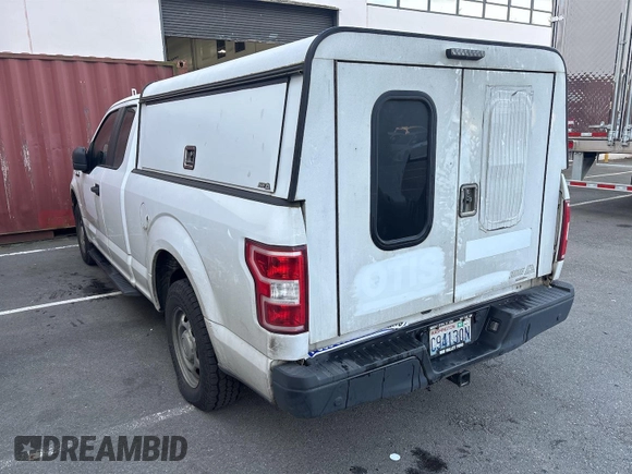 2018 Ford F-150 XL with VIN 1FTEX1CP5JKE26384, listed as a IAAI auction lot 42208453 with 232,792 mi miles and . Bid and sale history available at DreamBid. Image 1.