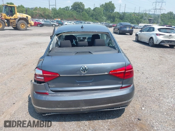 2016 Volkswagen Passat 1.8T S with VIN 1VWAT7A31GC053602, listed as a IAAI auction lot 39851781 with 1 mi miles. Bid and sale history available at carsss.com. Image 17.