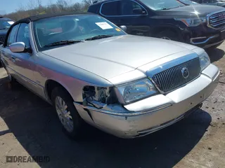 2005 Mercury Grand Marquis LS Premium with VIN 2MEFM75WX5X663507, listed as a IAAI auction lot 42046613 with 85,358 mi miles. Bid and sale history available at carsss.com. Image 6.