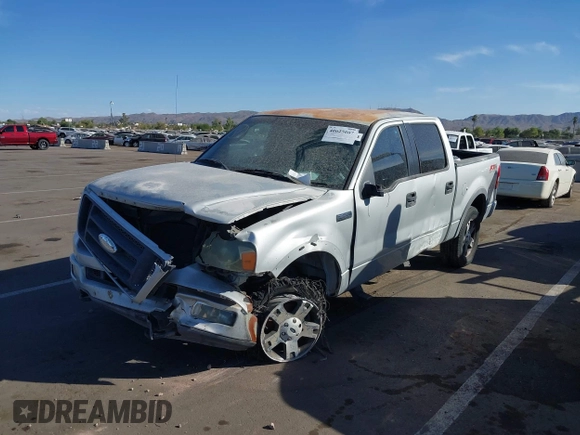 2005 Ford F-150 XLT with VIN 1FTPW14535KB58790, listed as a IAAI auction lot 40625087 with 468,224 mi miles. Bid and sale history available at carsss.com. Image 2.
