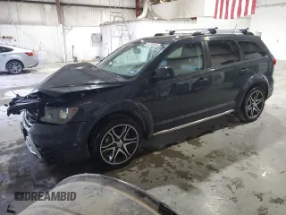 2017 Dodge Journey Crossroad Plus z VIN 3C4PDCGG2HT676794, wystawiony jako Copart lot #54736505 z przebiegiem 148 310 mil mil oraz Szkoda całkowita • Salvage title. Historia ofert i sprzedaży dostępna na DreamBid. Obrazek 1.