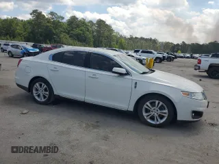 2010 Lincoln MKS with VIN 1LNHL9DR0AG615403, listed as a Copart auction lot 55128235 with 168,209 mi miles and Clean Title. Bid and sale history available at DreamBid. Image 4.