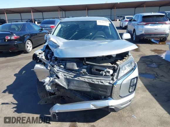 2020 Mitsubishi Outlander Sport ES 2.0 with VIN JA4AR3AUXLU025525, listed as a IAAI auction lot 40648521 with 103,306 mi miles. Bid and sale history available at carsss.com. Image 12.