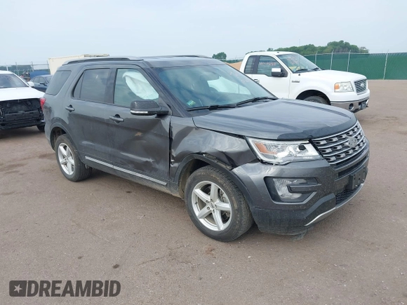 2017 Ford Explorer XLT z VIN 1FM5K8DH9HGC85018, wystawiony jako IAAI lot #42412250 z przebiegiem 65 919 mil mil oraz . Historia ofert i sprzedaży dostępna na DreamBid. Obrazek 1.