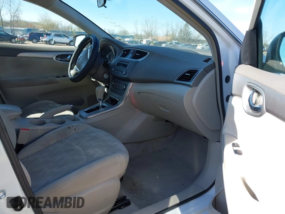 2013 Nissan Sentra SV with VIN 3N1AB7AP4DL769275, listed as a IAAI auction lot 42098621 with 121,828 mi miles. Bid and sale history available at carsss.com. Image 5.
