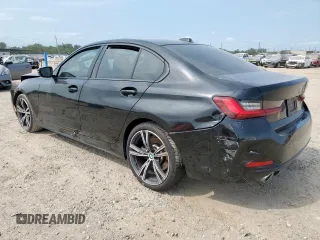 2023 BMW 3 Series 330i with VIN 3MW69FF08P8D30427, listed as a Copart auction lot 58085895 with 27,608 mi miles and Salvage title. Bid and sale history available at DreamBid. Image 2.