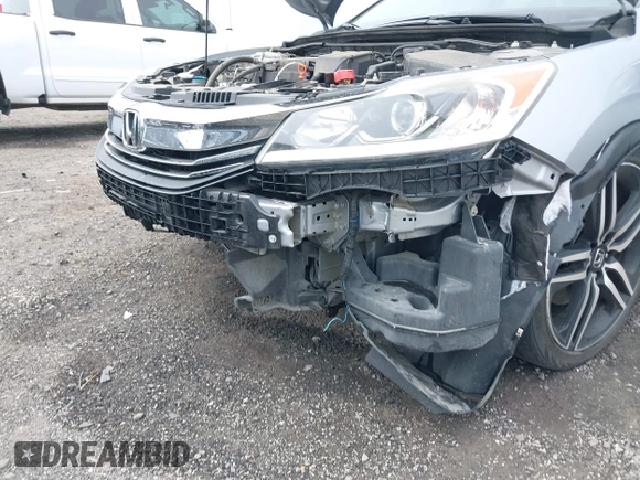2016 Honda Accord Sport with VIN 1HGCR2F55GA210195, listed as a IAAI auction lot 41931271 with 78,979 mi miles and . Bid and sale history available at DreamBid. Image 6.