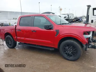 2024 Ford F-150 STX with VIN 1FTEW2KP7RKD11422, listed as a IAAI auction lot 41457002 with 1,739 mi miles and . Bid and sale history available at carsss.com. Image 14.