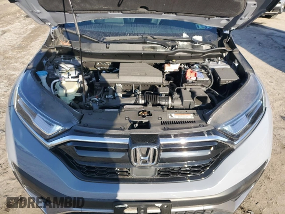 2022 Honda CR-V Touring with VIN 2HKRW2H95NH649730, listed as a Copart auction lot 48312955 with 2,490 mi miles and Salvage Title. Bid and sale history available at carsss.com. Image 12.