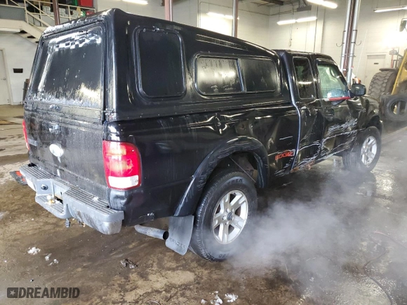 2003 Ford Ranger XL Fleet with VIN 1FTZR15E63TA27990, listed as a Copart auction lot 44429845 with 133,603 mi miles and Salvage Title. Bid and sale history available at carsss.com. Image 3.