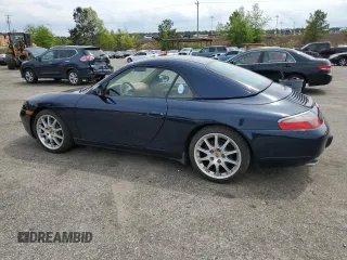 2000 Porsche 911 with VIN WP0CA2997YS651536, listed as a Copart auction lot 53356785 with 63,516 mi miles and Clean title. Bid and sale history available at DreamBid. Image 2.
