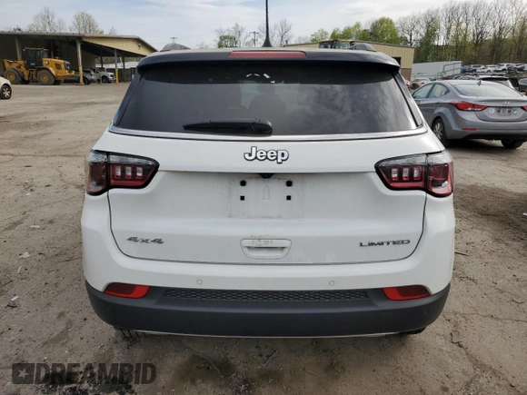 2023 Jeep Compass Limited с VIN 3C4NJDCN6PT573001, выставлен на аукционе Copart как лот 54737785 с пробегом 13 932 миль миль и Списание • Salvage title. История ставок и продаж доступна на DreamBid. Изображение 6.