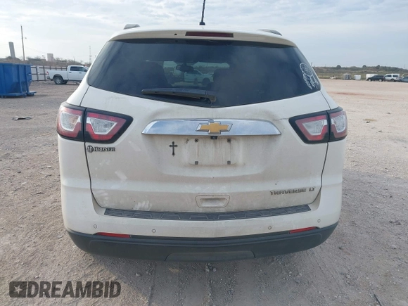 2014 Chevrolet Traverse LT with VIN 1GNKRGKD3EJ341442, listed as a IAAI auction lot 41848116 with 130,544 mi miles. Bid and sale history available at carsss.com. Image 17.