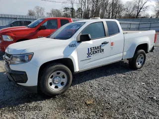 2021 Chevrolet Colorado 2WD Work Truck with VIN 1GCHSBEA8M1123510, listed as a Copart auction lot 44072905 with 88,515 mi miles and Salvage Title. Bid and sale history available at carsss.com. Image 1.