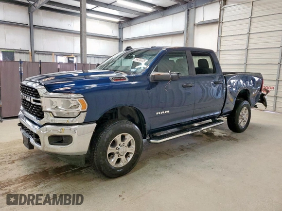 2024 Ram 2500 Big Horn z VIN 3C6UR5DJ8RG405904, wystawiony jako Copart lot #63202225 z przebiegiem 6 010 mil mil oraz Czysty tytuł • Clean title. Historia ofert i sprzedaży dostępna na DreamBid. Obrazek 1.