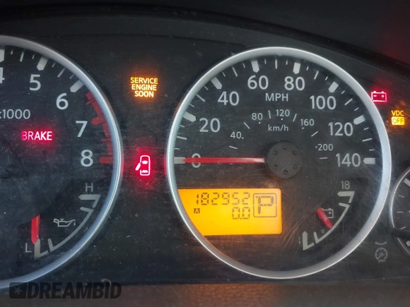 2005 Nissan Pathfinder SE with VIN 5N1AR18W75C711706, listed as a IAAI auction lot 41233134 with 182,952 mi miles and . Bid and sale history available at DreamBid. Image 7.