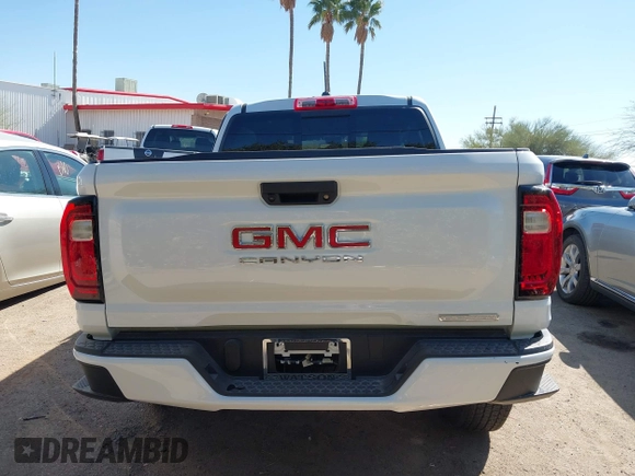 2024 GMC Canyon 2WD Elevation with VIN 1GTP5BEK5R1202376, listed as a IAAI auction lot 41858255 with 6,746 mi miles. Bid and sale history available at carsss.com. Image 17.