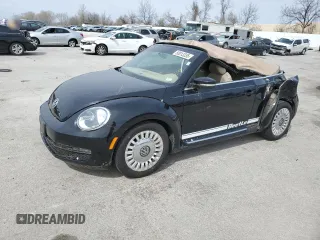 2015 Volkswagen Beetle Classic with VIN 3VW517ATXFM811778, listed as a Copart auction lot 50013235 with 99,156 mi miles and Salvage title. Bid and sale history available at DreamBid. Image 1.