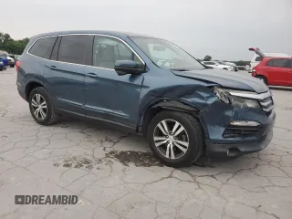 2016 Honda Pilot EX-L z VIN 5FNYF5H57GB039453, wystawiony jako Copart lot #57473405 z przebiegiem 54 551 mil mil oraz Szkoda całkowita • Salvage title. Historia ofert i sprzedaży dostępna na DreamBid. Obrazek 4.