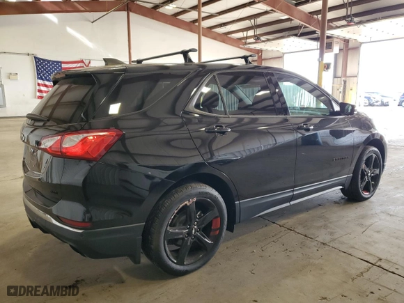 2019 Chevrolet Equinox LT with VIN 2GNAXVEX0K6147388, listed as a Copart auction lot 80720364 with 56,804 mi miles and Salvage Title. Bid and sale history available at carsss.com. Image 3.