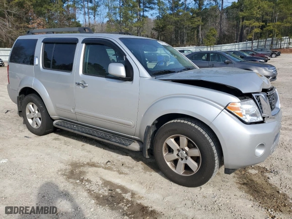 2012 Nissan Pathfinder SV with VIN 5N1AR1NN5CC626002, listed as a Copart auction lot 45470215 with 164,971 mi miles and Salvage Title. Bid and sale history available at carsss.com. Image 4.