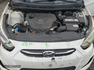 2016 Hyundai Accent SE with VIN KMHCT4AE9GU962740, listed as a Copart auction lot 53553055 with 134,145 mi miles and Salvage Title. Bid and sale history available at carsss.com. Image 11.