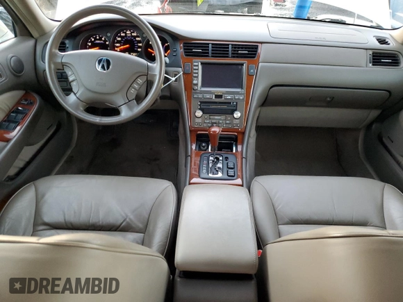 2004 Acura RL w/Navigation System with VIN JH4KA966X4C001987, listed as a Copart auction lot 84900254 with 151,465 mi miles and Clean Title. Bid and sale history available at carsss.com. Image 8.