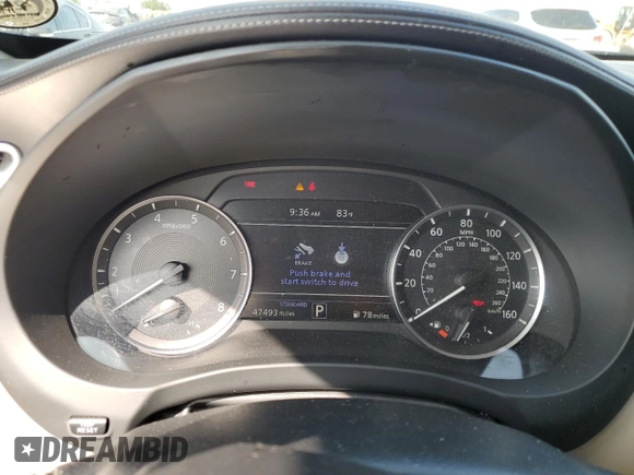 2020 Infiniti QX50 Luxe z VIN 3PCAJ5M18LF103075, wystawiony jako Copart lot #59696195 z przebiegiem 47 493 mil mil oraz Szkoda całkowita • Salvage title. Historia ofert i sprzedaży dostępna na DreamBid. Obrazek 9.
