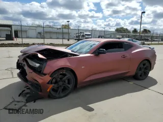 2019 Chevrolet Camaro 2SS with VIN 1G1FH1R71K0106008, listed as a Copart auction lot 45099133 with 0 mi miles. Bid and sale history available at carsss.com. Image 1.