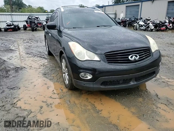 2010 Infiniti EX Journey with VIN JN1AJ0HPXAM700348, listed as a Copart auction lot 72987464 with 131,690 mi miles and Salvage Title. Bid and sale history available at DreamBid. Image 11.