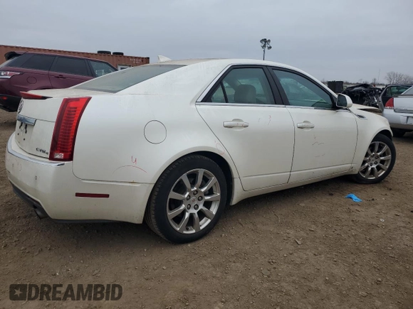 2009 Cadillac CTS AWD z VIN 1G6DT57V390101668, wystawiony jako Copart lot #83592544 z przebiegiem 107 368 mil mil oraz Szkoda całkowita • Salvage title. Historia ofert i sprzedaży dostępna na DreamBid. Obrazek 3.