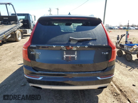 2018 Volvo XC90 Inscription with VIN YV4A22PL7J1375029, listed as a Copart auction lot 53242595 with 119,842 mi miles and Clean Title. Bid and sale history available at carsss.com. Image 6.