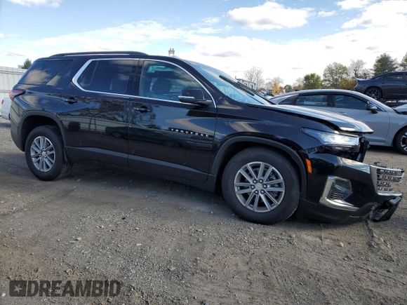 2023 Chevrolet Traverse LT Cloth with VIN 1GNEVGKW5PJ211000, listed as a Copart auction lot 75923953 with 4,393 mi miles. Bid and sale history available at carsss.com. Image 4.