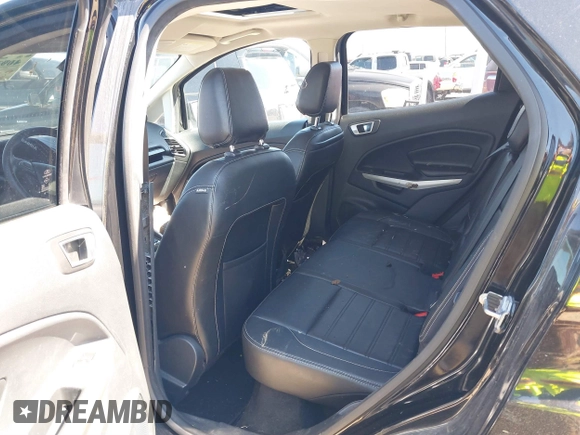 2019 Ford EcoSport Titanium with VIN MAJ3S2KE4KC307481, listed as a IAAI auction lot 41737442 with 41,524 mi miles and . Bid and sale history available at DreamBid. Image 8.