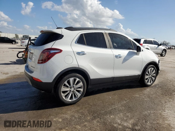 2020 Buick Encore Preferred with VIN KL4CJASB8LB027206, listed as a Copart auction lot 80263614 with 121,317 mi miles and Non Repairable. Bid and sale history available at DreamBid. Image 3.