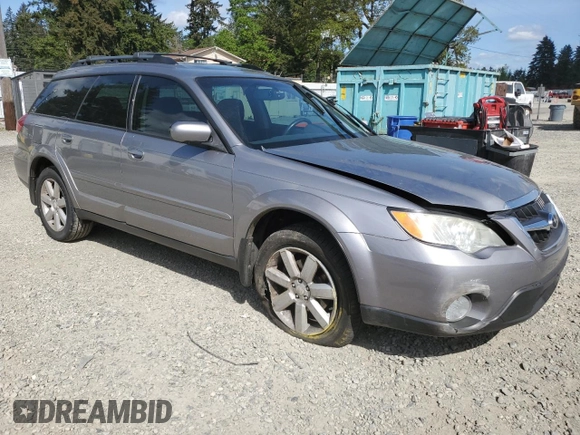 2008 Subaru Outback Limited z VIN 4S4BP62C687333090, wystawiony jako Copart lot #55895645 z przebiegiem 203 256 mil mil oraz Szkoda całkowita • Salvage title. Historia ofert i sprzedaży dostępna na DreamBid. Obrazek 4.